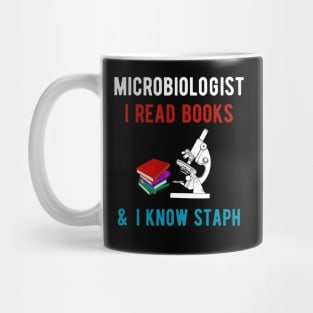 I read books and know staph Mug